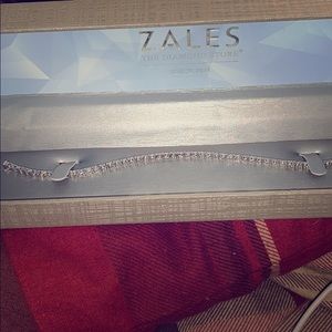 Zales sterling silver diamond tennis bracelet